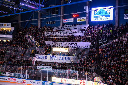 HV71 uppmärksammar Bosse Ahls bortgång