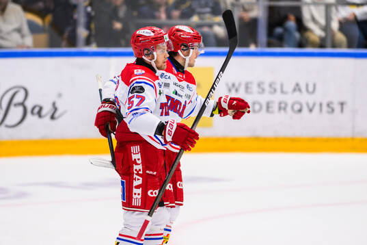 Timrås Anton Wedin jublar
