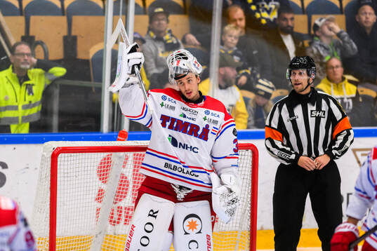 Timrås målvakt Jacob Johansson