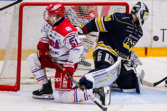 HV71s målvakt Frederik Dichow