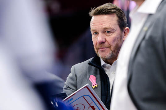 Leksands tränare Charles Berglund