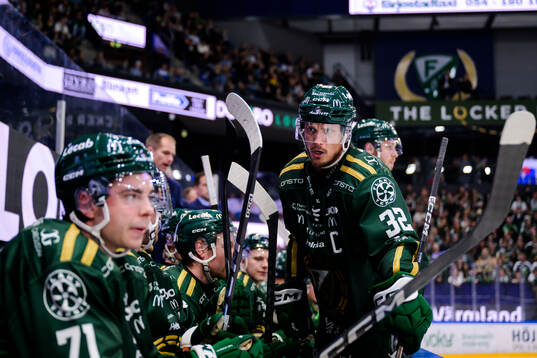 Färjestads Viktor Lodin och Magnus Nygren