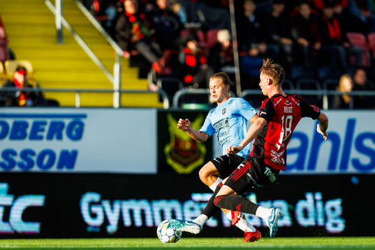 Landskronas Vincent Sundberg och Östersunds Philip Bonde