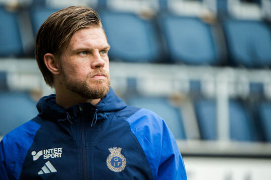 Gefles målvakt Oscar Jonsson