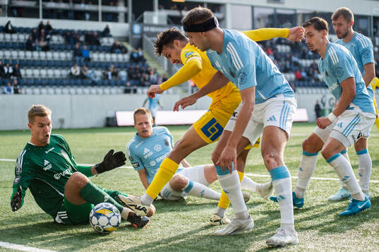 Gefles målvakt Mathias Nilsson
