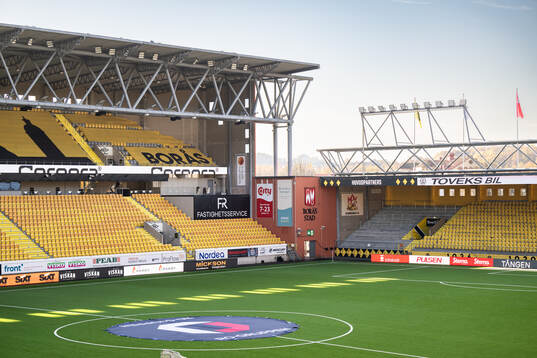 Översiktsbild på Borås Arena