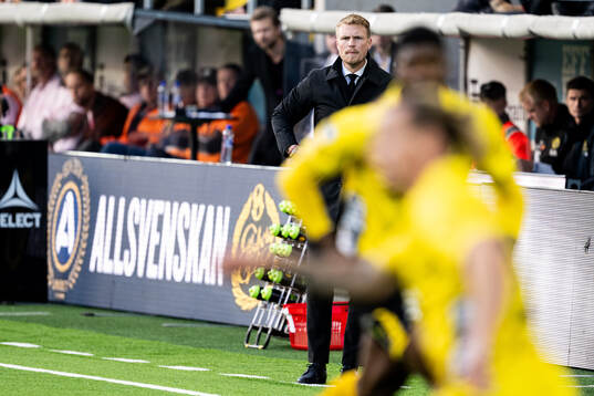 Elfsborgs manager Oscar Hiljemark