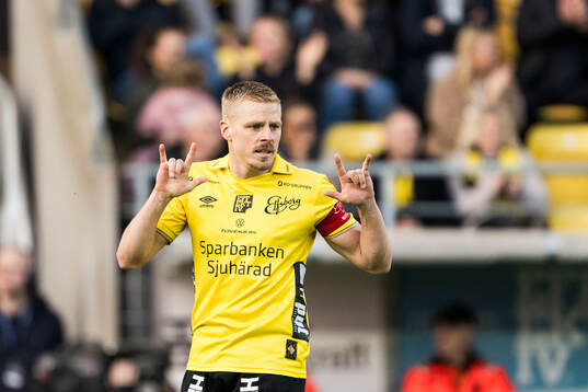 Elfsborgs Per Frick jublar