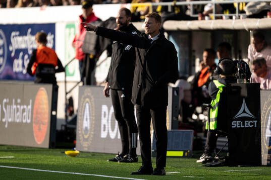 Elfsborgs manager Oscar Hiljemark