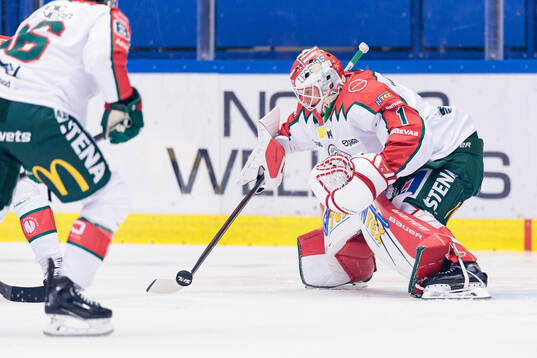 Frölundas målvakt Lars Johansson