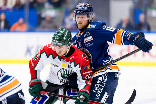 Frölundas Isac Born och Växjös Joachim Blichfeld