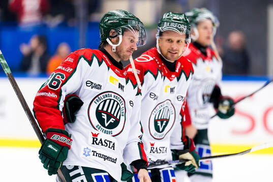 Frölundas Erik Thorell och Nicklas Lasu deppar