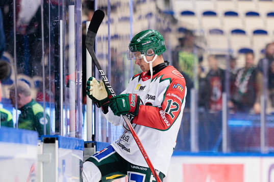 Frölundas Max Friberg deppar