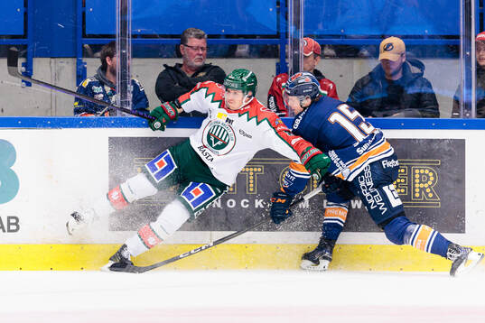 Frölundas Filip Hasa och Växjös Anton Linde