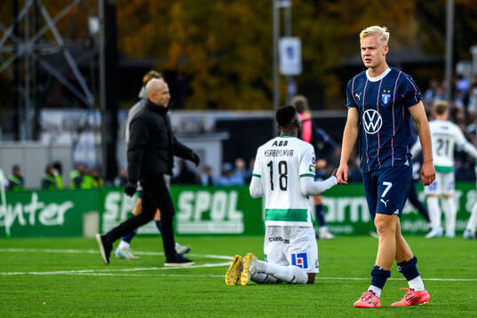 Malmö FFs Otto Rosengren deppar