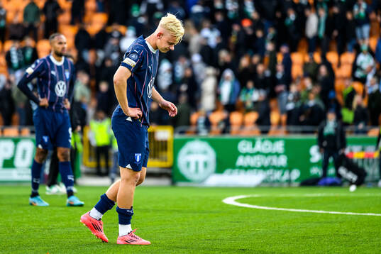 Malmö FFs Otto Rosengren deppar