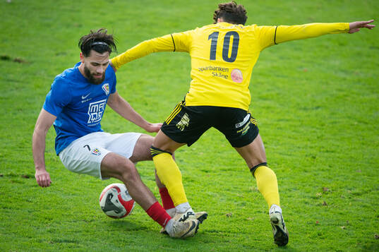 Balkans Hadi Haj-Kassem i matchen i division 2 mellan IFK