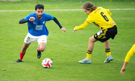 Balkans Rahel Omed Nader och IFK Hässleholms Gustaf