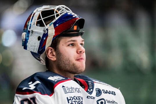 Linköpings målvakt Jesper Myrenberg