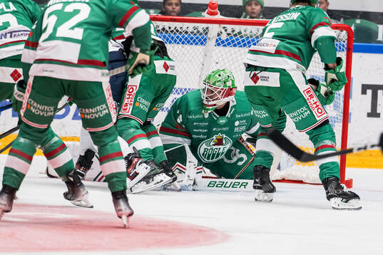 Rögles målvakt Arvid Holm