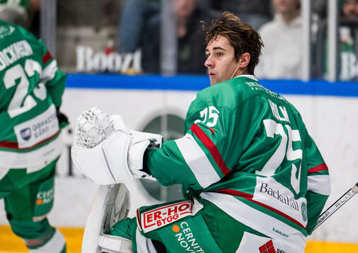 Rögles målvakt Arvid Holm