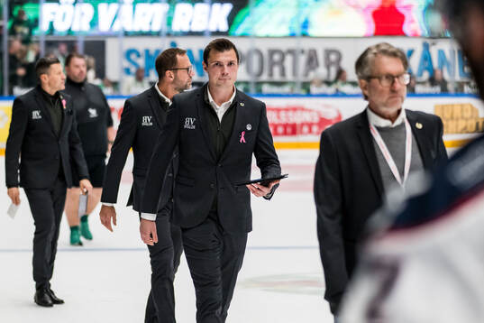 Rögles assisterande tränare Max Bohlin