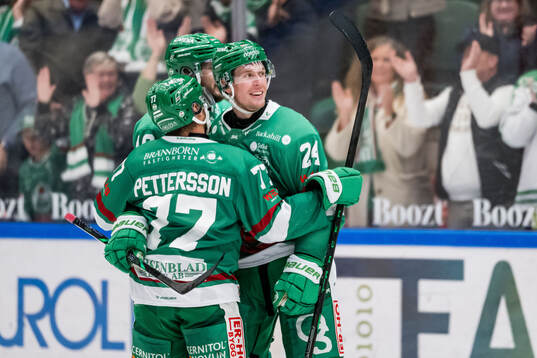 Rögles Mattias Göransson jublar