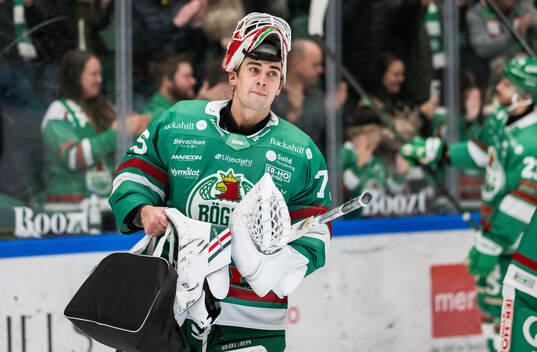Rögles målvakt Arvid Holm