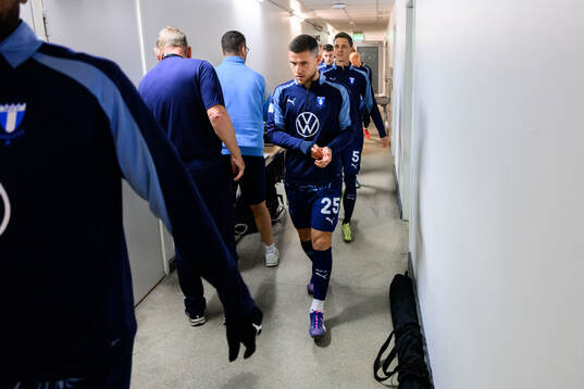 Malmö FFs Gabriel Busanello och Søren Rieks