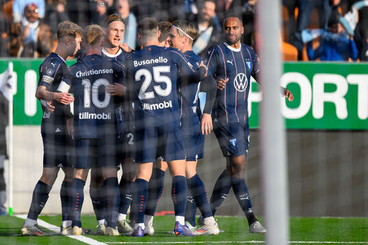 Malmö FFs Erik Botheim jublar