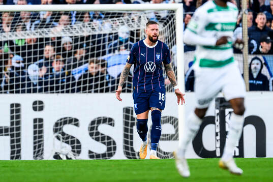 Malmö FFs Pontus Jansson deppar
