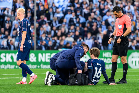 Malmö FFs Oliver Berg får vård