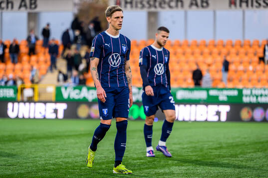Malmö FFs Søren Rieks deppar