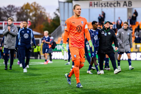 Malmö FFs Johan Dahlin deppar