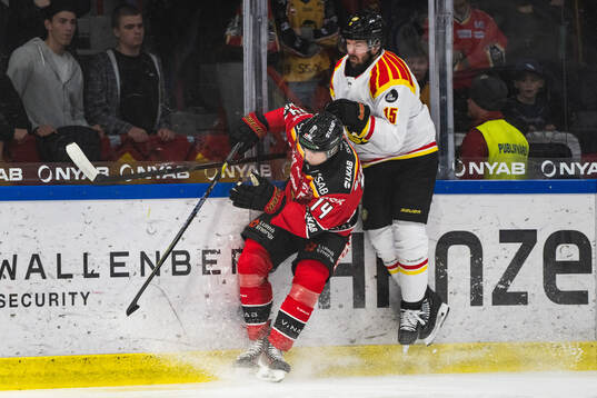 Luleås Jonas Berglund och Brynäs Simon Bertilsson