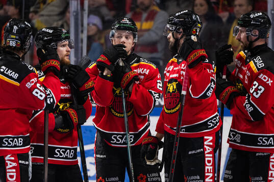 Luleås Brendan Shinnimin och Jesper Sellgren
