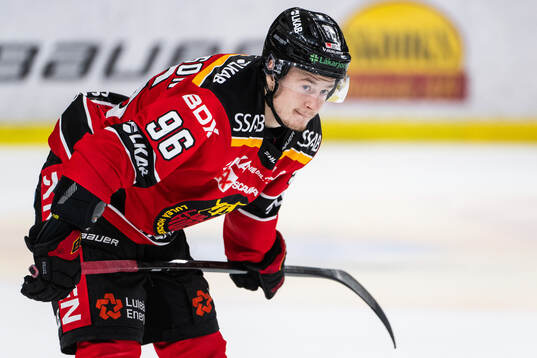 Luleås Pontus Andreasson deppar