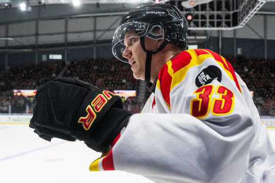 Brynäs Jakob Silfverberg jublar