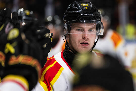 Brynäs Victor Söderström jublar