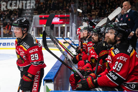 Luleås Erik Gustafsson och Frederic Allard deppar med