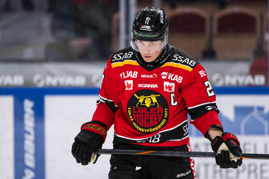 Luleås Erik Gustafsson deppar