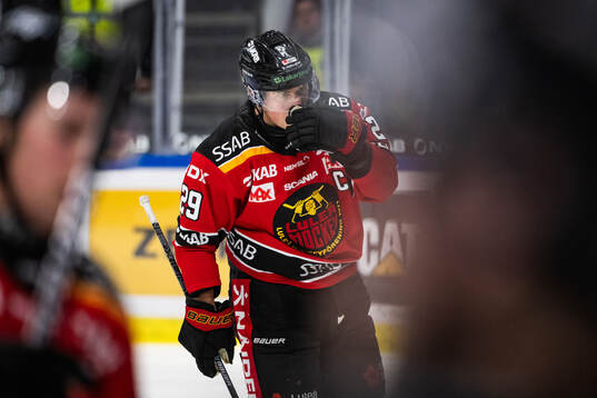 Luleås Erik Gustafsson deppar