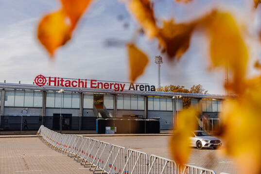 Exteriör av Hitatchi Energy Arena