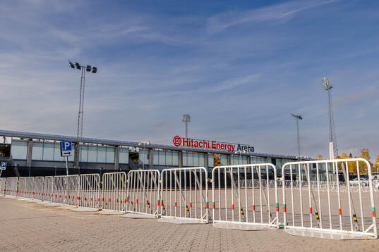 Exteriör av Hitatchi Energy Arena