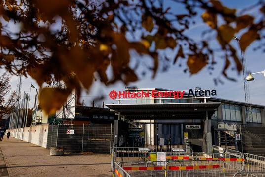 Exteriör av Hitatchi Energy Arena