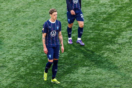 Malmö FFs Søren Rieks deppar