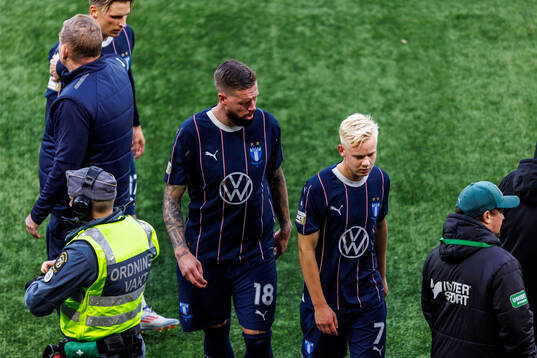 under fotbollsmatchen i Allsvenskan mellan Västerås och