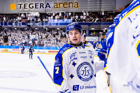 Leksands Marcus Karlberg jublar