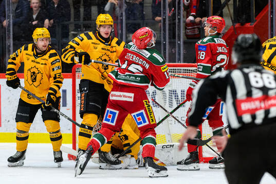 Skellefteås Rasmus Bergqvist och MoDos Oscar Pettersson