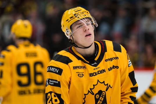 Skellefteås Michael Brandsegg-Nygård deppar